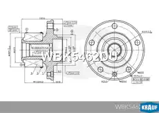 Ступица KRAUF WBK5462DU