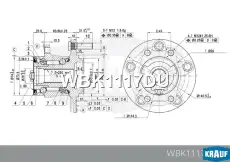 Ступица KRAUF WBK1117DU