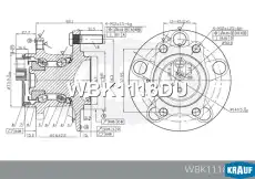 Ступица KRAUF WBK1118DU