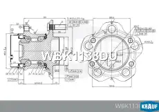 Ступица KRAUF WBK1138DU