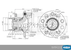 Ступица KRAUF WBK1111DU