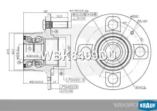 Ступица KRAUF WBK8409DU