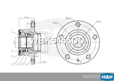 Ступица KRAUF WBK5455DU