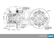 Ступица KRAUF WBK0016DU