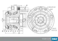 Ступица KRAUF WBK1092DU