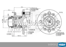 Ступица KRAUF WBK8925DU