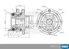 Ступица KRAUF WBK5332DU