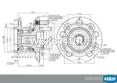 Ступица KRAUF WBK8041DU