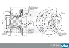 Ступица KRAUF WBK1068DU
