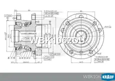 Ступица KRAUF WBK1062DU