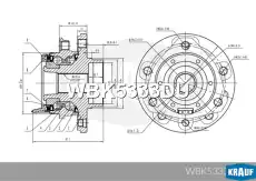 Ступица KRAUF WBK5333DU