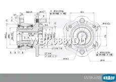 Ступица KRAUF WBK6881DU