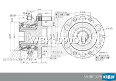 Ступица KRAUF WBK1090DU