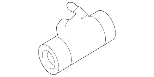 ЦИЛИНДР В СБОРЕ,ЗАД.ТОРМ. MR129595 MITSUBISHI
