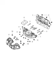 Прокладка коллектора JEEP 52022302AC