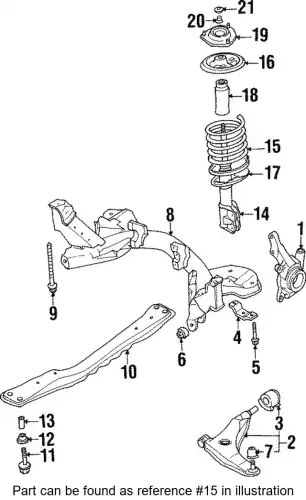Пружина передняя MR197451 MITSUBISHI