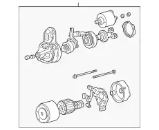 Стартер HYUNDAI / KIA 3610022800