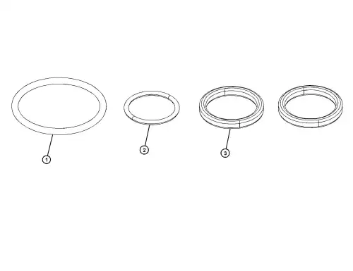 Gasket Set - Single Fuel Inj 2037767 CATERPILLAR