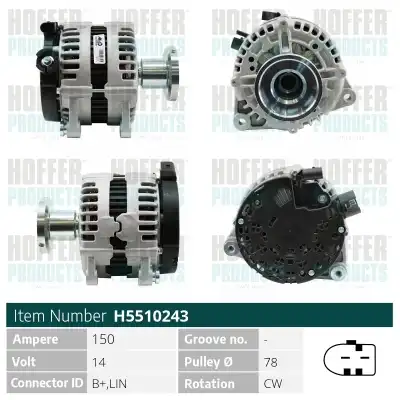 Генератор HOFFER H5510243