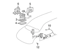 BRACKET,MULTIUSE MDL(xxVPI 1-877-846-8243) 10293468 PONTIAC