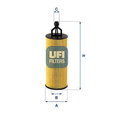 Топливный фильтр UFI 25.251.00