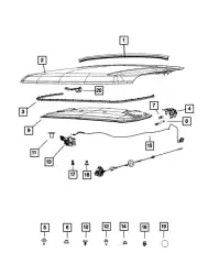 HOOD 68370256AB CHRYSLER