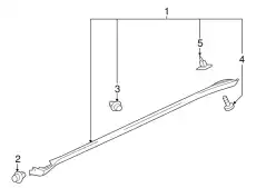 AIR DAM-SIDE 6512A421 CHRYSLER