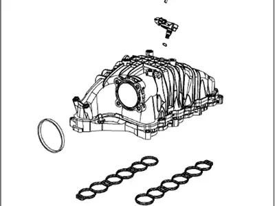 MANIFOLD-ENGINE INTAKE 68535767AA CHRYSLER