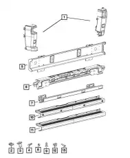 BUMPER 5MA17JXWAB CHRYSLER