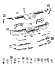 BUMPER 68526870AA CHRYSLER