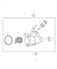 THERMOSTA-THERMOSTAT 5047861AD CHRYSLER