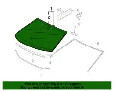 WINDSHIEL-WINDSHIELD 6102B091 CHRYSLER