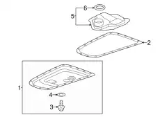 PAN-A/T CASE 2705A048 CHRYSLER