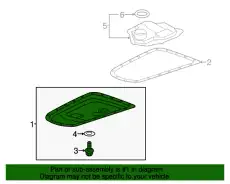 PAN-A/T CASE 2705A048 CHRYSLER