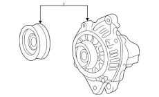 Генератор KIA 37300-38400RU