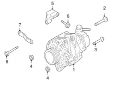Генератор KIA 37300-39405RU
