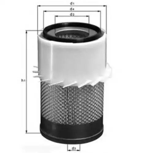 Фильтр воздушный KNECHT LX 32