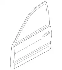 DOOR FR DOOR 5700A273 CHRYSLER