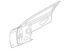 DOOR FR DOOR 5700A480 CHRYSLER