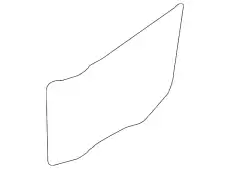 DOOR FR DOOR WATERPR 7265A005 CHRYSLER