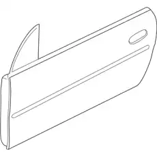 DOOR FRONT 5067245AF CHRYSLER