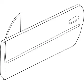 DOOR FRONT 5067245AF CHRYSLER