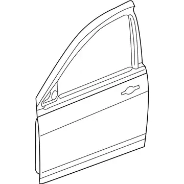 DOOR FRONT 5067707AI CHRYSLER