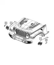 Поворотник 68307245AG CHRYSLER
