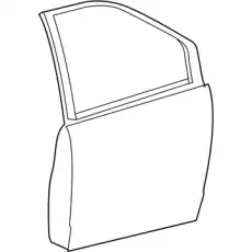 DOOR-FRONT 4894916AH CHRYSLER