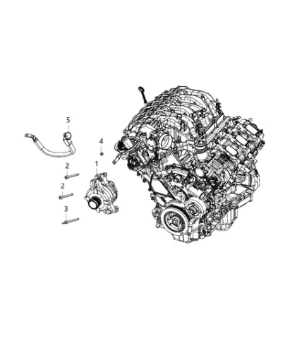Генератор CHRYSLER 68391578AB