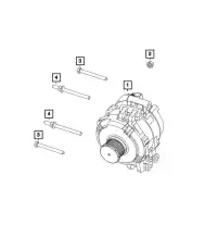 Генератор CHRYSLER 68329852AE