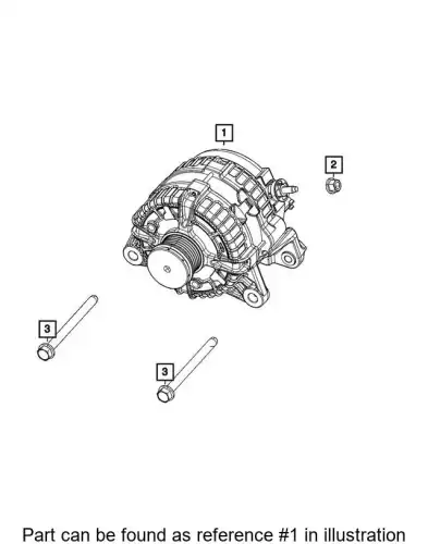 Генератор CHRYSLER 68449636AB