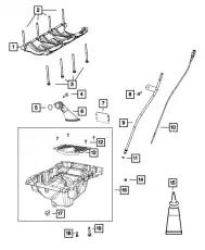 Моторное масло CHRYSLER 68249488AE