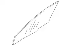 GLASS FR DOOR WINDOW 5706A045 CHRYSLER